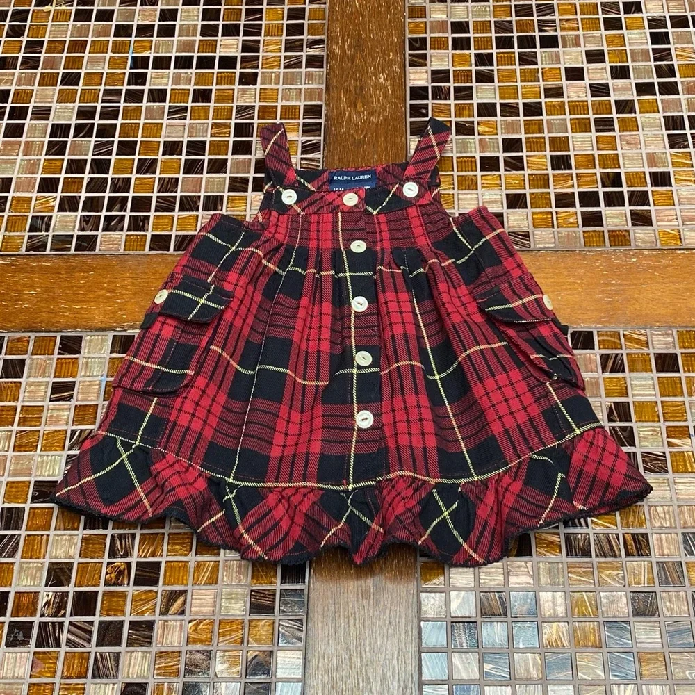 Ralph Lauren Baby Girl Ruffles Jumper